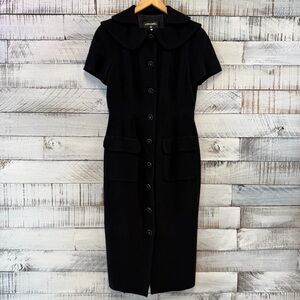 Chanel Black Button-Up Dress size 42